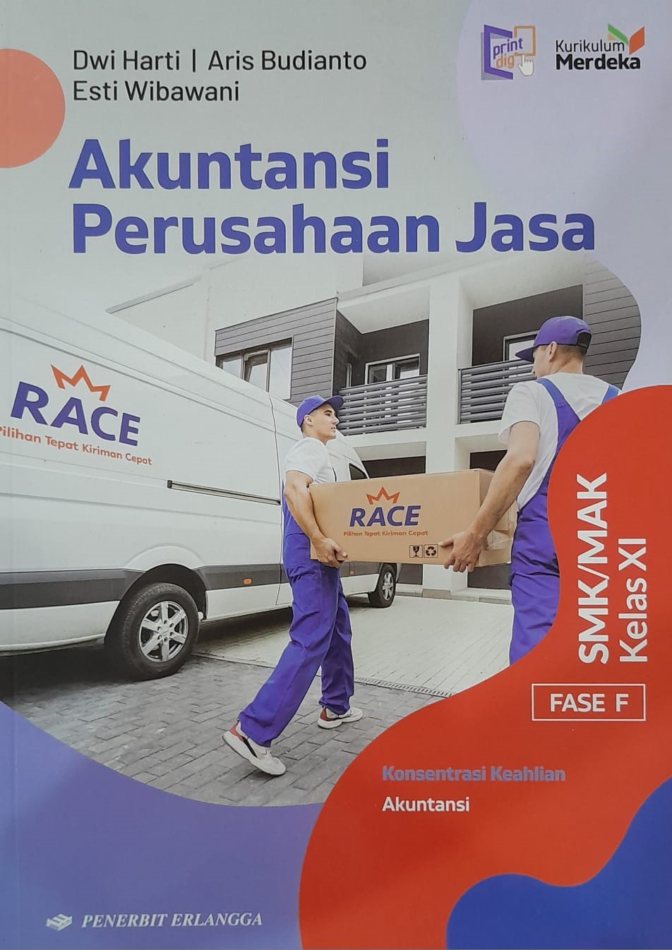 Akuntansi Perusahaan Jasa SMK/MAK Kelas XI Fase F ( Erlangga )