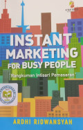 Instant Marketing For busy People